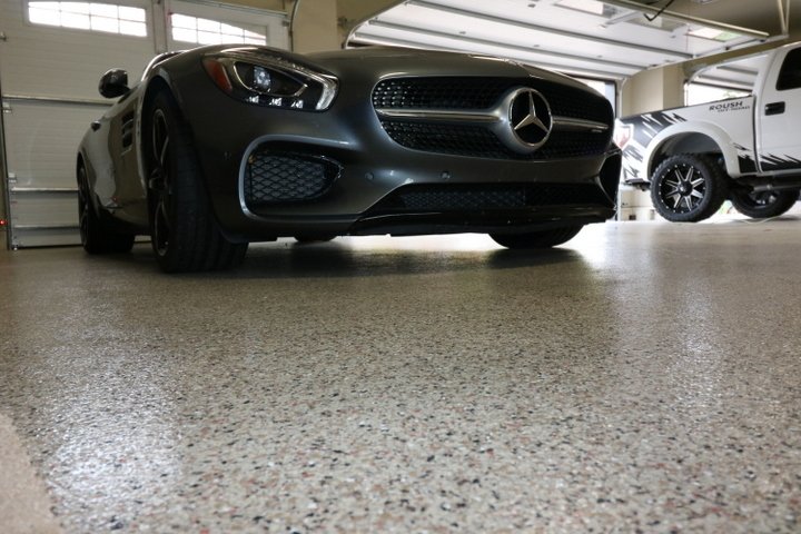 Acrylic Cement Coating Garage Flooring