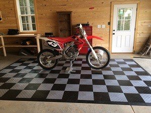 rollout mat garage floor