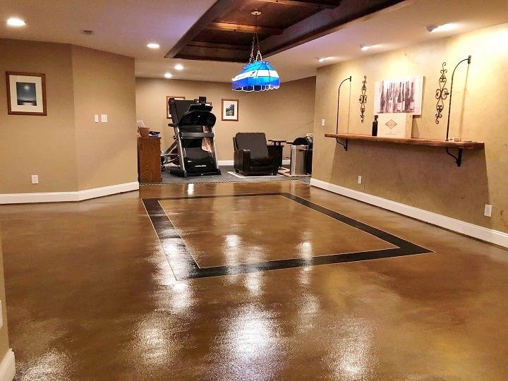 stained concrete floors seattle