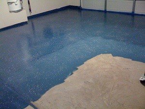 concrete paint garage floor