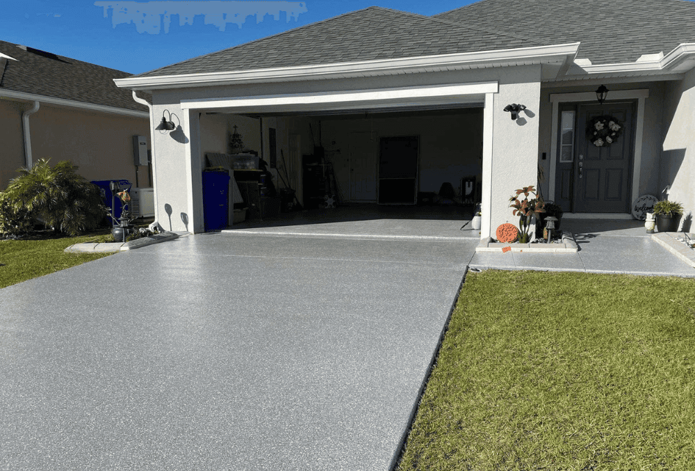 driveway epoxy floor