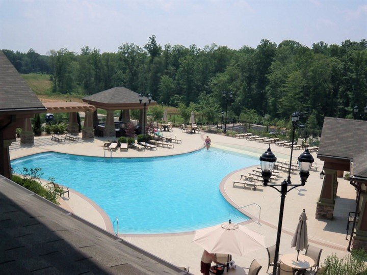 commercial pool decks
