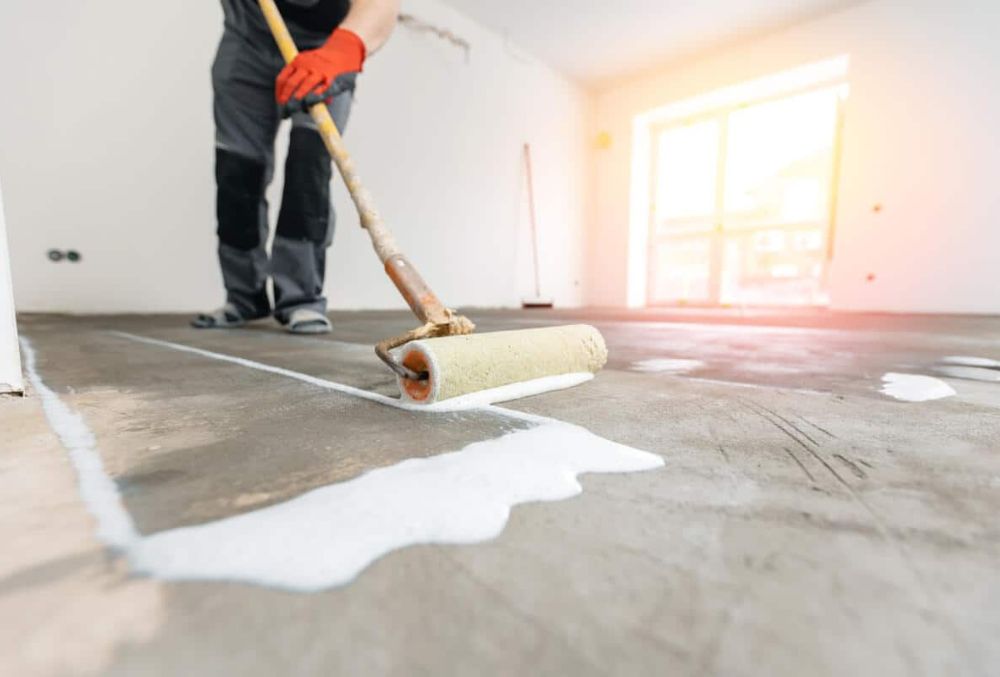 waterproofing basement by a professional contractor