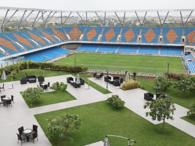 stadium and arena