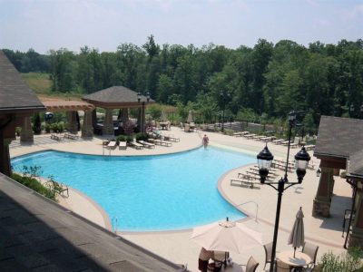 commercial pool decks