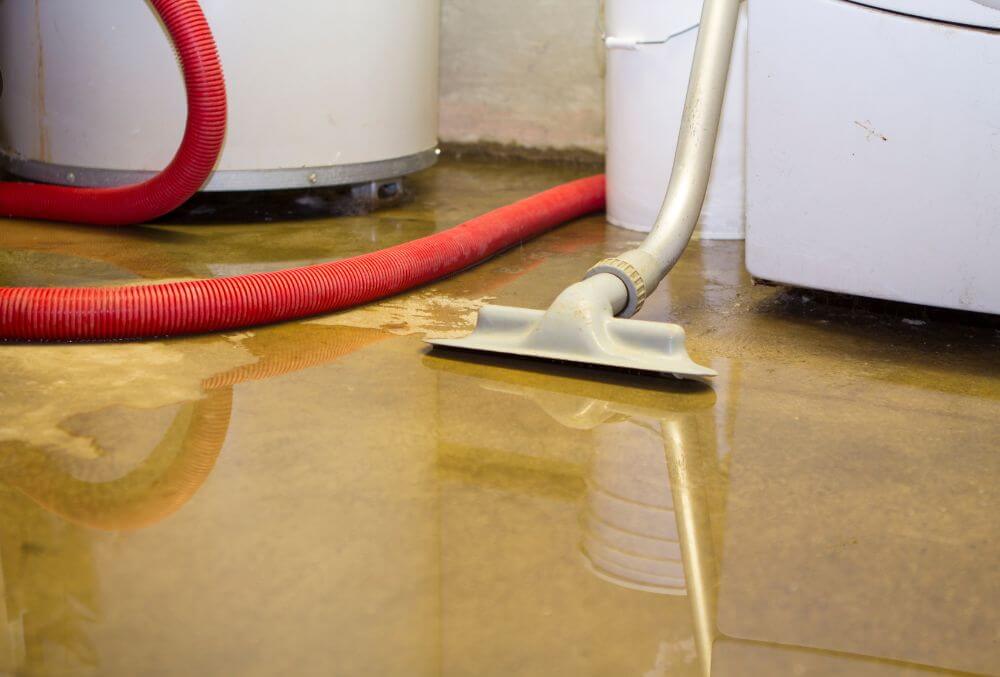 Flooded basement