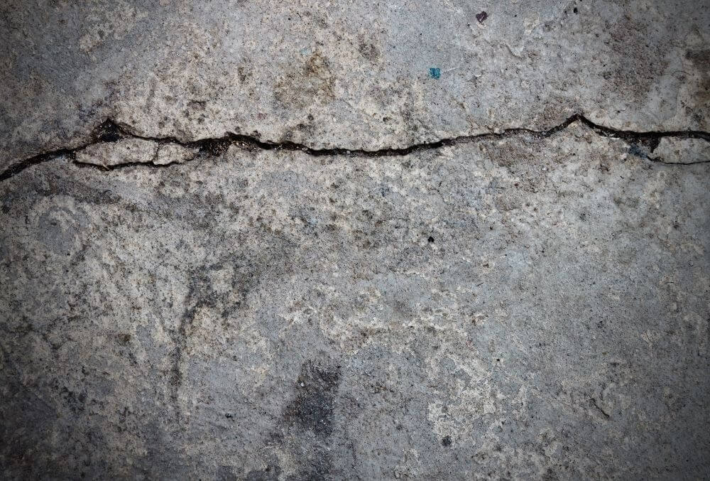 damaged concrete