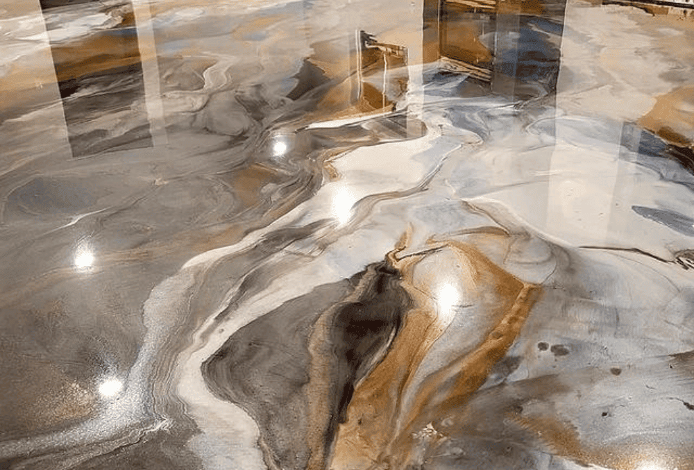 marble epoxy flooring