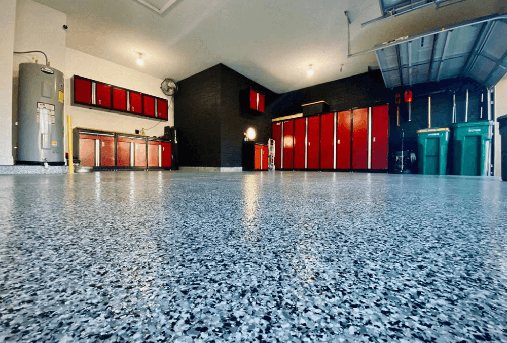 epoxy coating garage floor