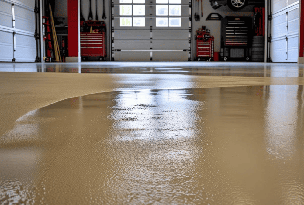 Durable Garage Floors with tools