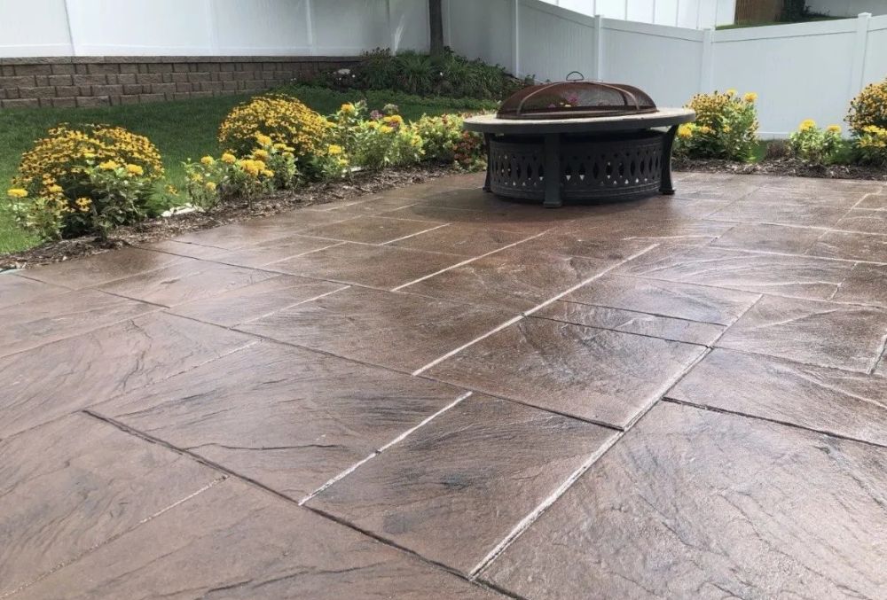 concrete overlay patio
